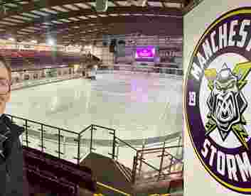 91 student takes up media role at Manchester Storm ice hockey club